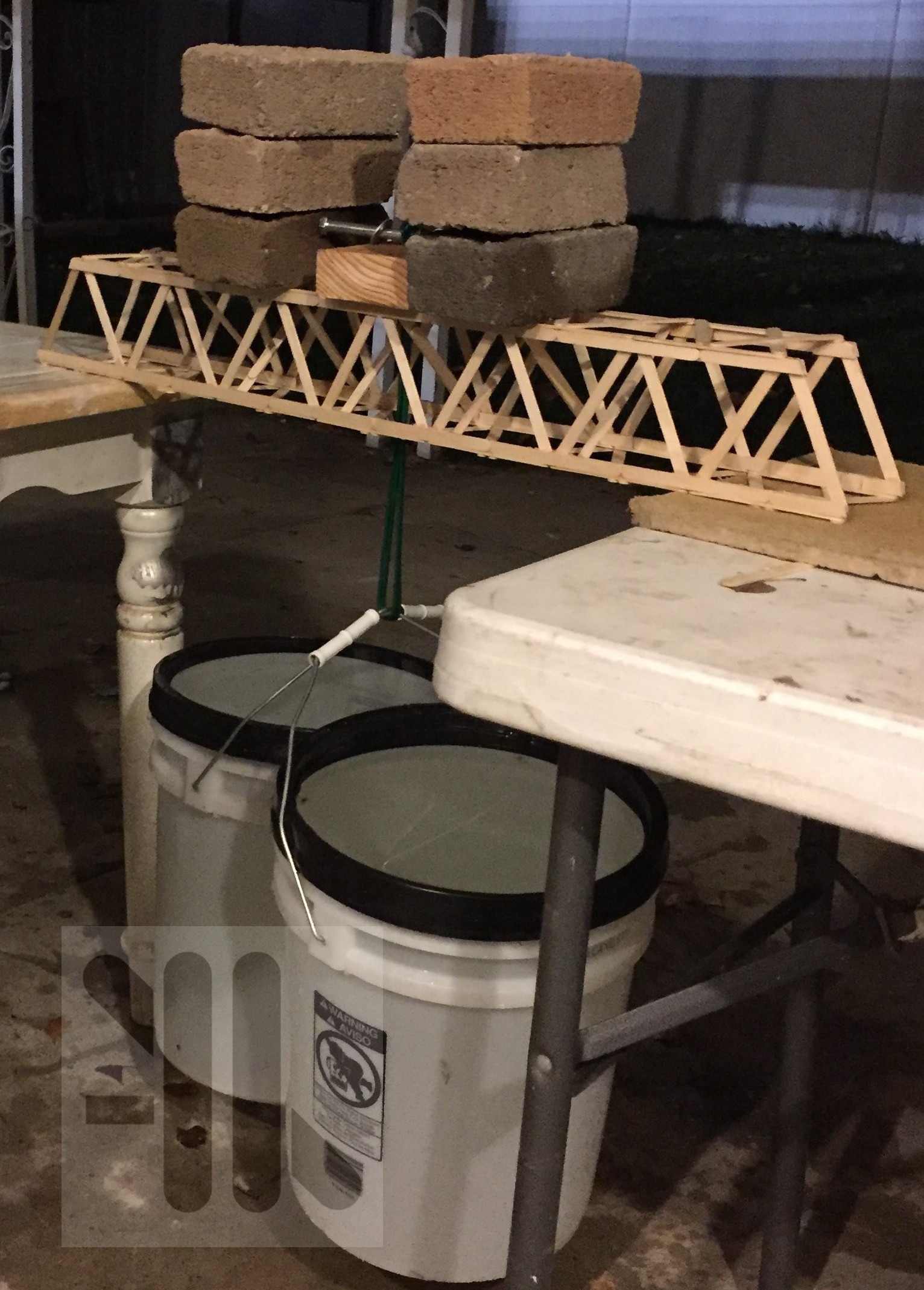 The original science fair bridge