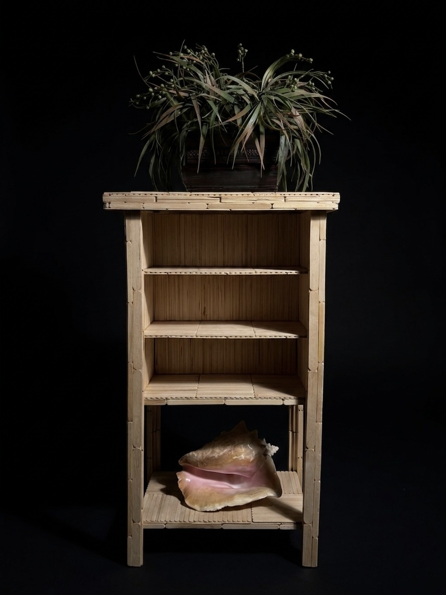 Bookshelf nightstand