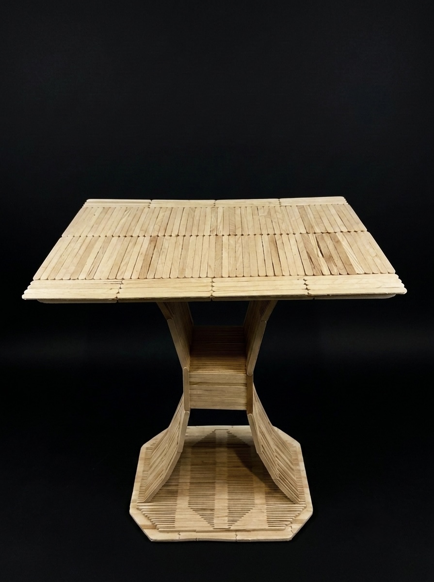Small pedestal table